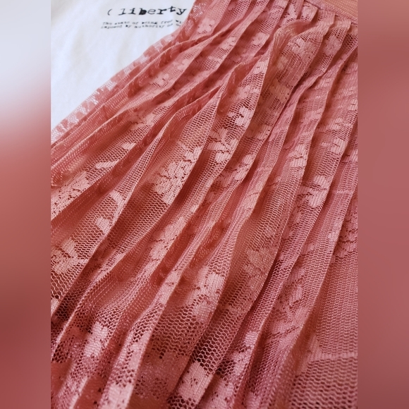 Nwt Anthropologie Maeve Brighton Tiered Lace Ombre Midi Skirt - Picture 4 of 16